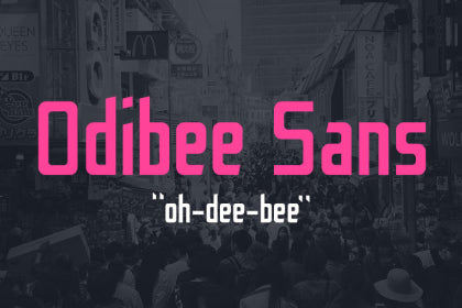 Free Odibee Sans Typeface