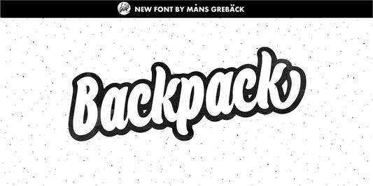 Free Backpack Font