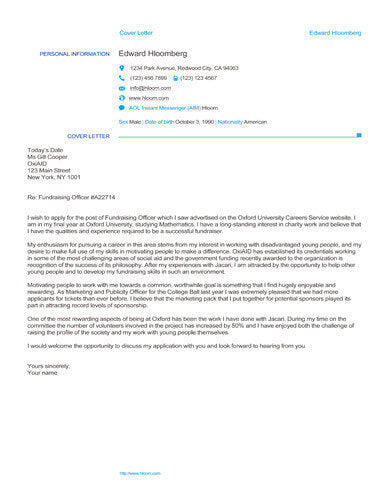 europass cover letter template word download