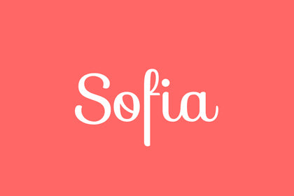 Free Sofia Font