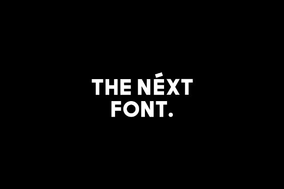 Free The Next Sans Typeface