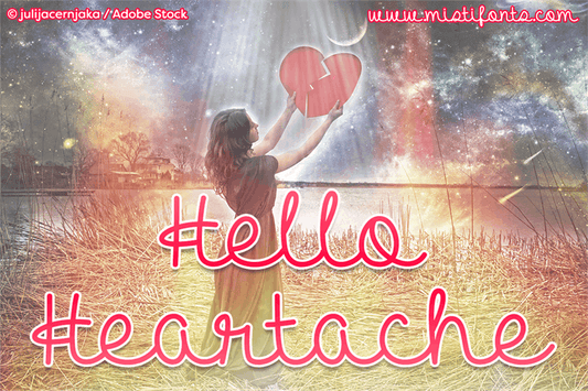 Free Hello Heartache Font