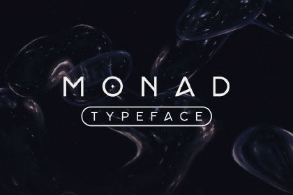 Free Monad Display Typeface