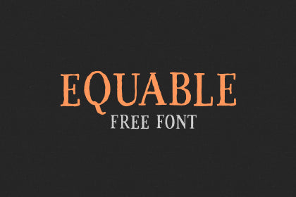 Free Equable Retro Font