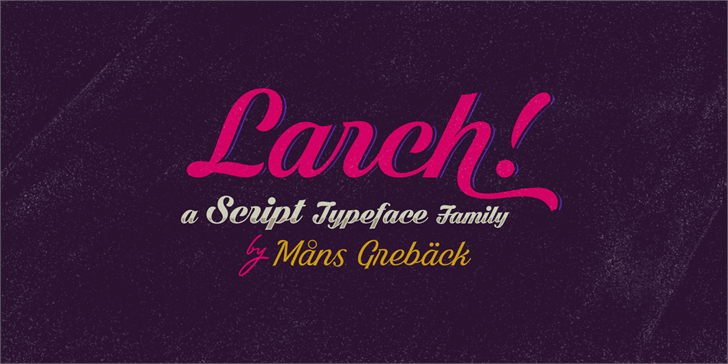 Free Black Larch Font