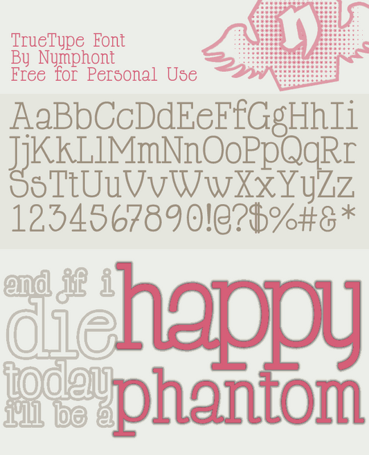 Free Happy Phantom Font