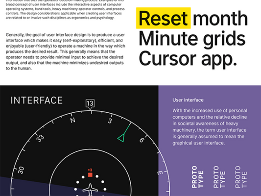 Free Interface A typeface designed user interfaces