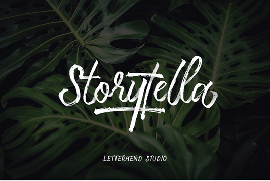 Free Storytella Brush Font