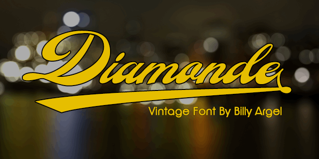 Free Diamonde Font