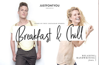 Free Breakfast and Chill Font Demo