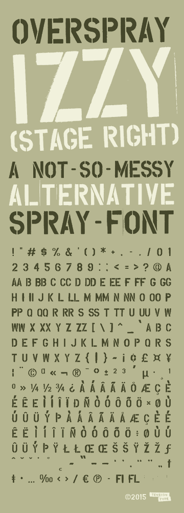 Free Overspray Font