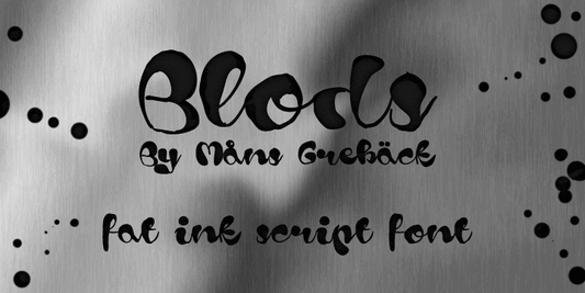 Free Blods Font