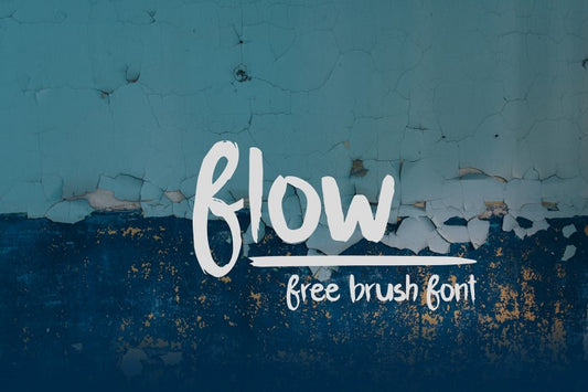 Free Font Flow Brush