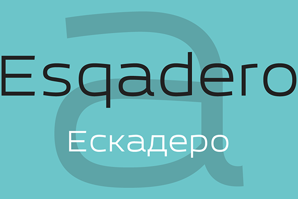Free Esquadero Font