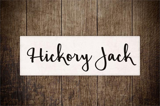 Free Hickory Jack Font