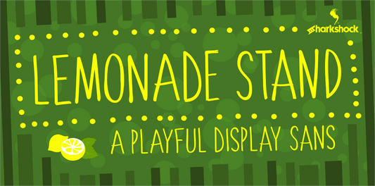 Free Lemonade Stand Font