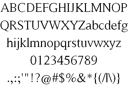 Free Victoria Serif Font
