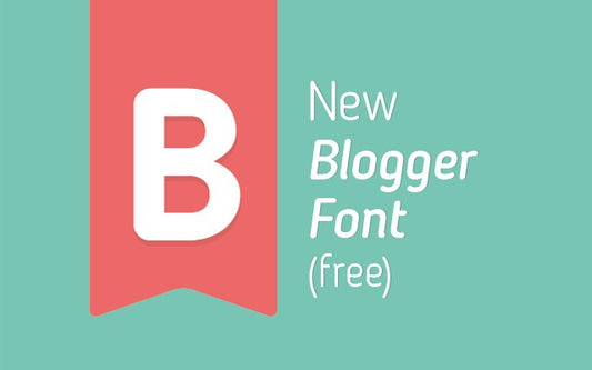 Free Blogger Sans font