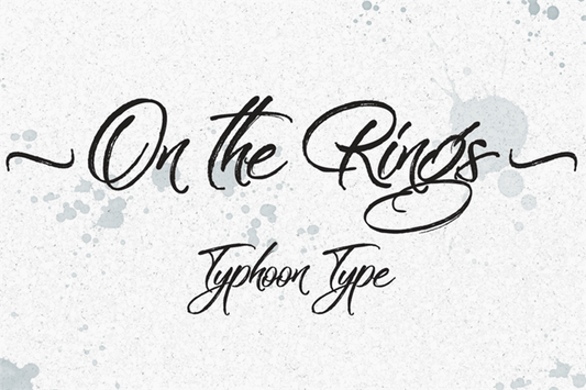 Free On the Rings Font