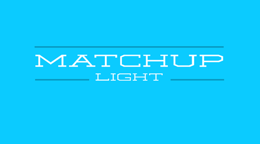 Free Matchup Light font