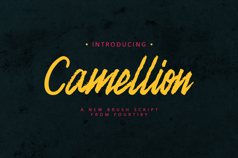 Free Camellion Brush Typeface