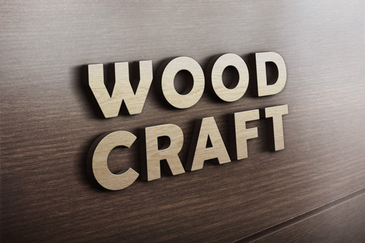 Free 3D Wooden Logo MockUp