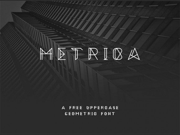 Free Metrica Font – CreativeBooster