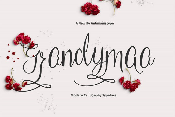 Free Grandymaa Script – CreativeBooster