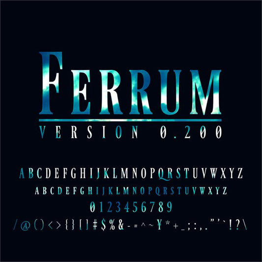 Free Ferrum Font