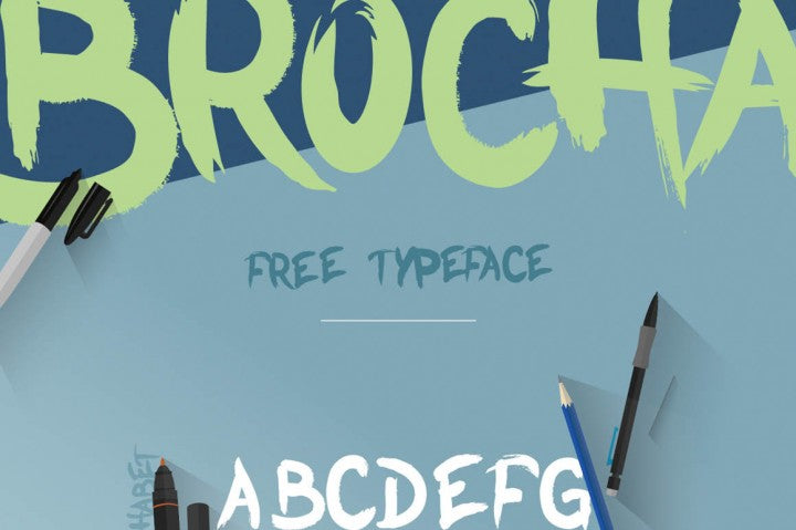 Free Brocha Typeface