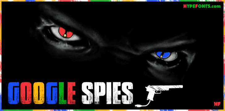 Free Google spies Font
