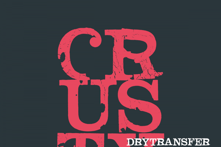 Free LRC Dry Transfer Clarendon Crusty Typeface