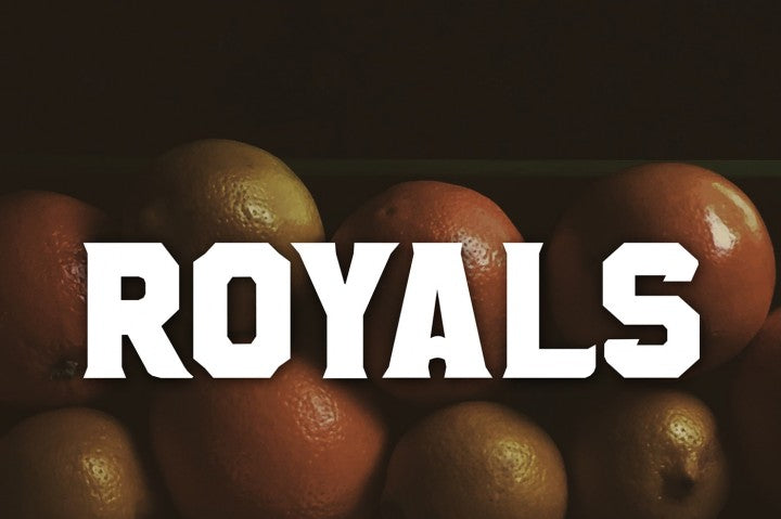 Free Royals Font