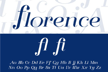 Free Florence Serif Typeface