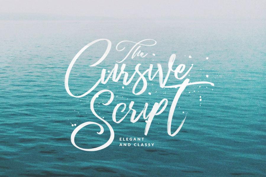 Free Cursive Script Demo – CreativeBooster