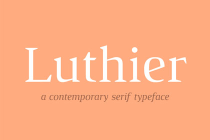 Free Luthier Font