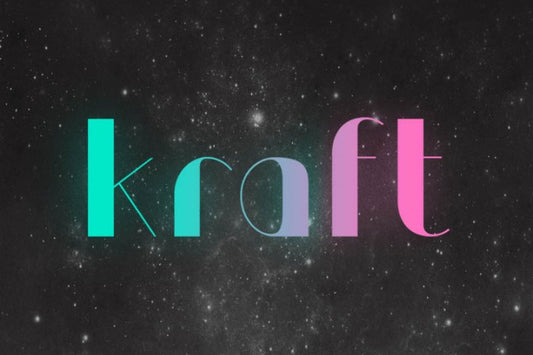 Free Font Kraft Typeface