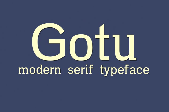 Free Gotu Font