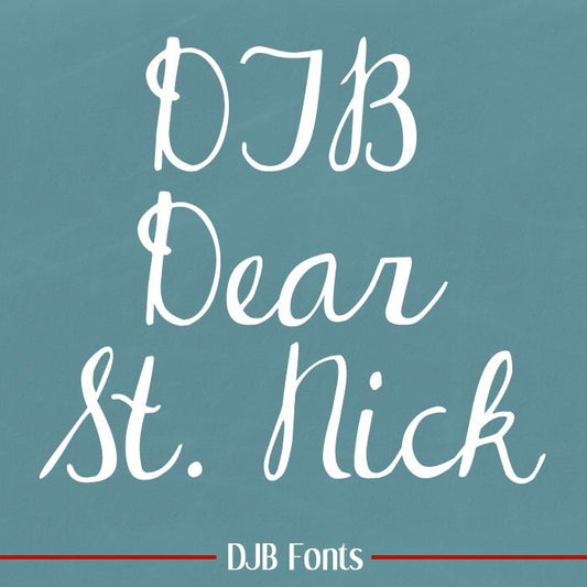 Free DJB Dear St. Nick Font