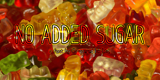 Free No Added Sugar Font