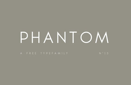 Free Phantom typefamily