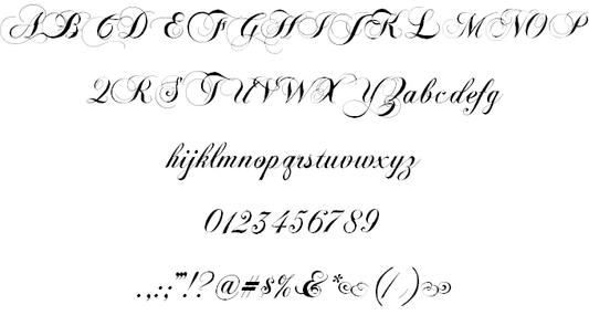 Free Chopin Script Font