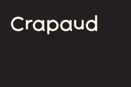 Free Crapaud Font