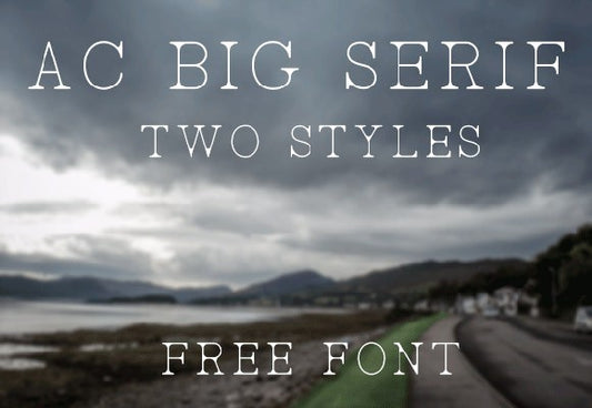 Free AC Big Serif font