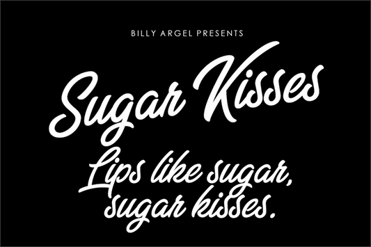 Free Sugar Kisses Font