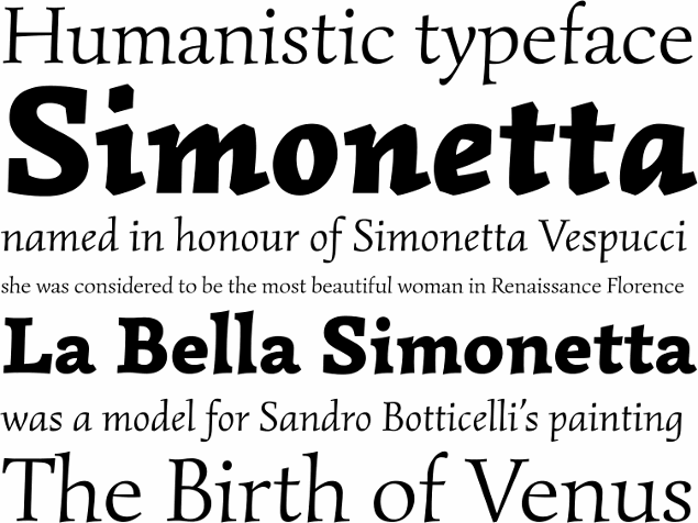 Free Simonetta Font