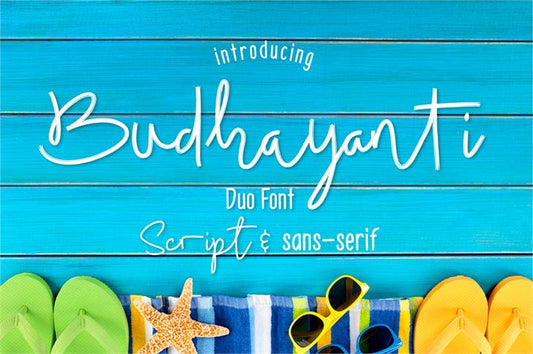 Free Budhayanti Script Font