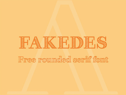 Free Fakedess font