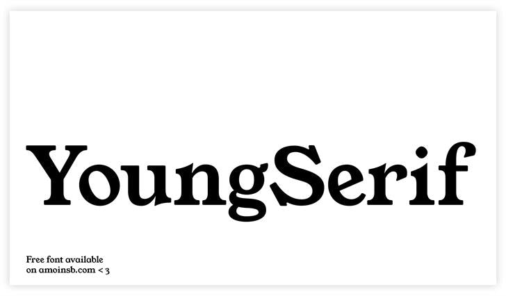 Free YoungSerif Font