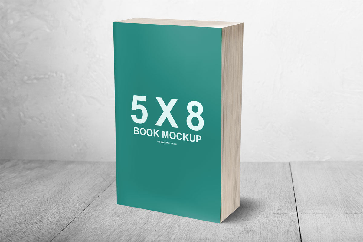 Free 5 X 8 Mass Market Paperback 3D Book Mockup